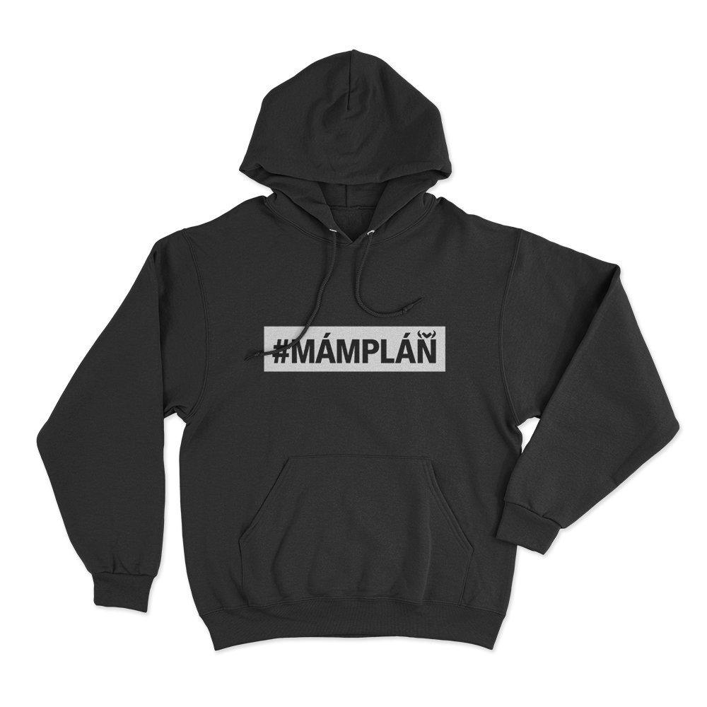 Mám Plán Unisex Hoodie Black Mam Plan Unisex Hoodie Black