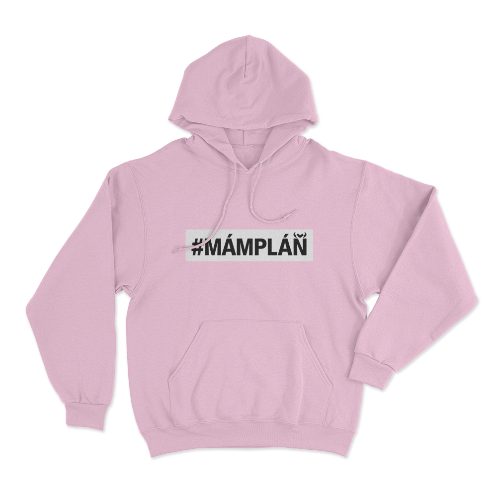 Mám Plán Unisex Hoodie Pink Mam Plan Unisex Hoodie Pink