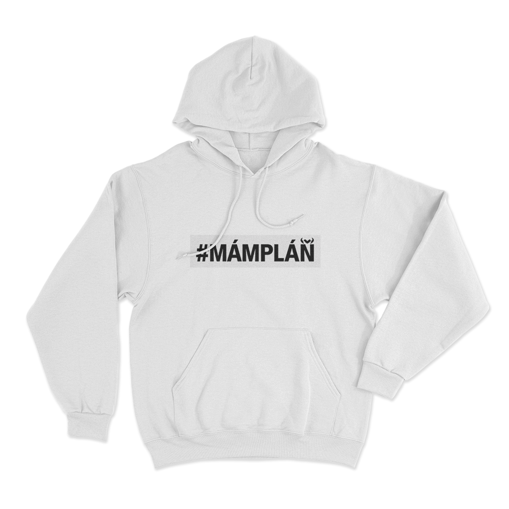 Mám Plán Unisex Hoodie White Mam Plan Unisex Hoodie White
