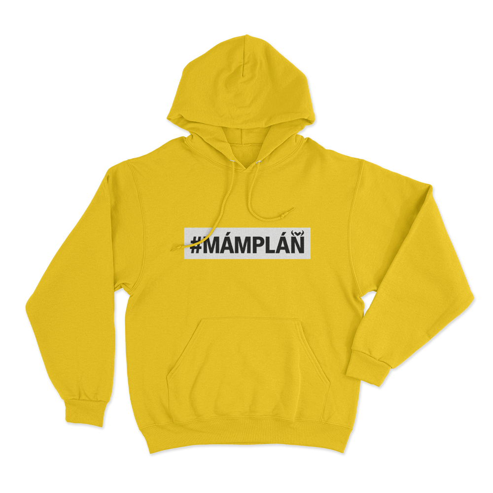 Mám Plán Unisex Hoodie Yellow Mam Plan Unisex Hoodie Yellow