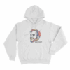 Natural Podobizna Unisex Hoodie White