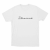 Ztracena Text Unisex T Shirt White